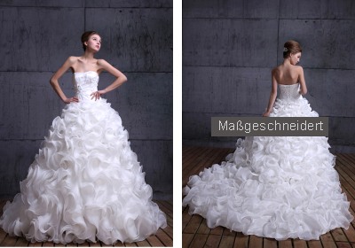 Bild: Luxus Hochzeitskleid Romantisch
