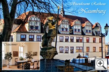 Trauzimmer im Standesamt Rathaus Naumburg