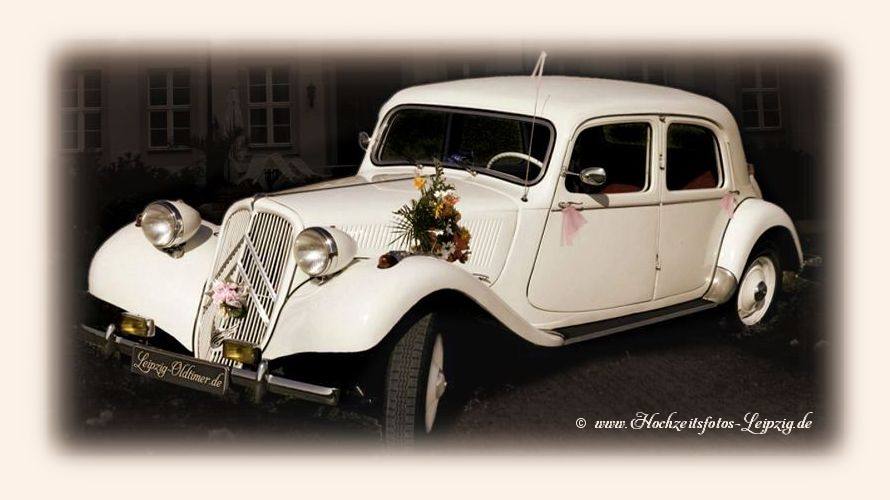 Foto: Hochzeit mit historischen Oldtimer in Grimma