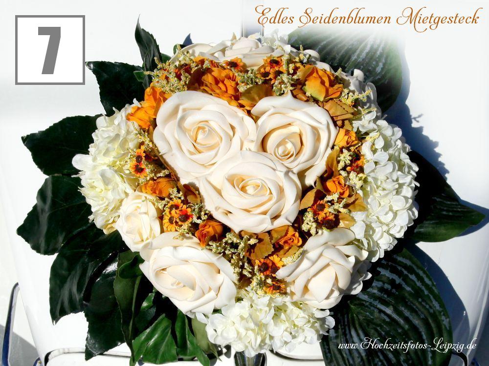 Hochzeitsauto Rosenherzen Creme Apricot  Farben