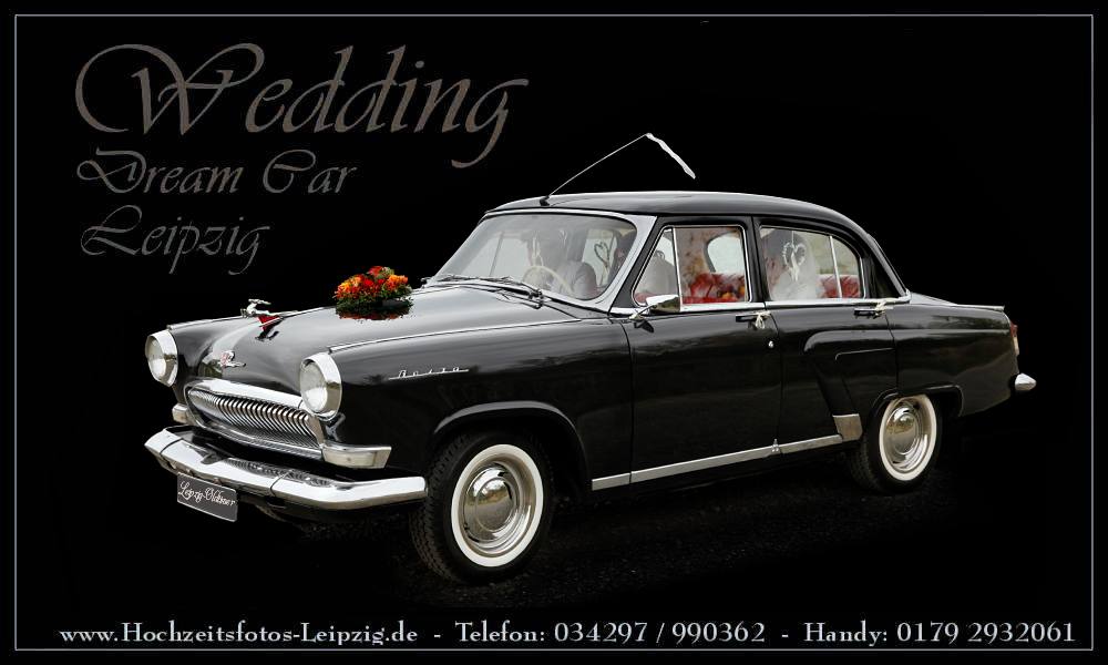 Wolga M21 Limousine zur Hochzeit mieten in Leipzig