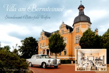 Foto: Heiraten in der Villa am Bernsteinsee in Bitterfeld-Wolfen