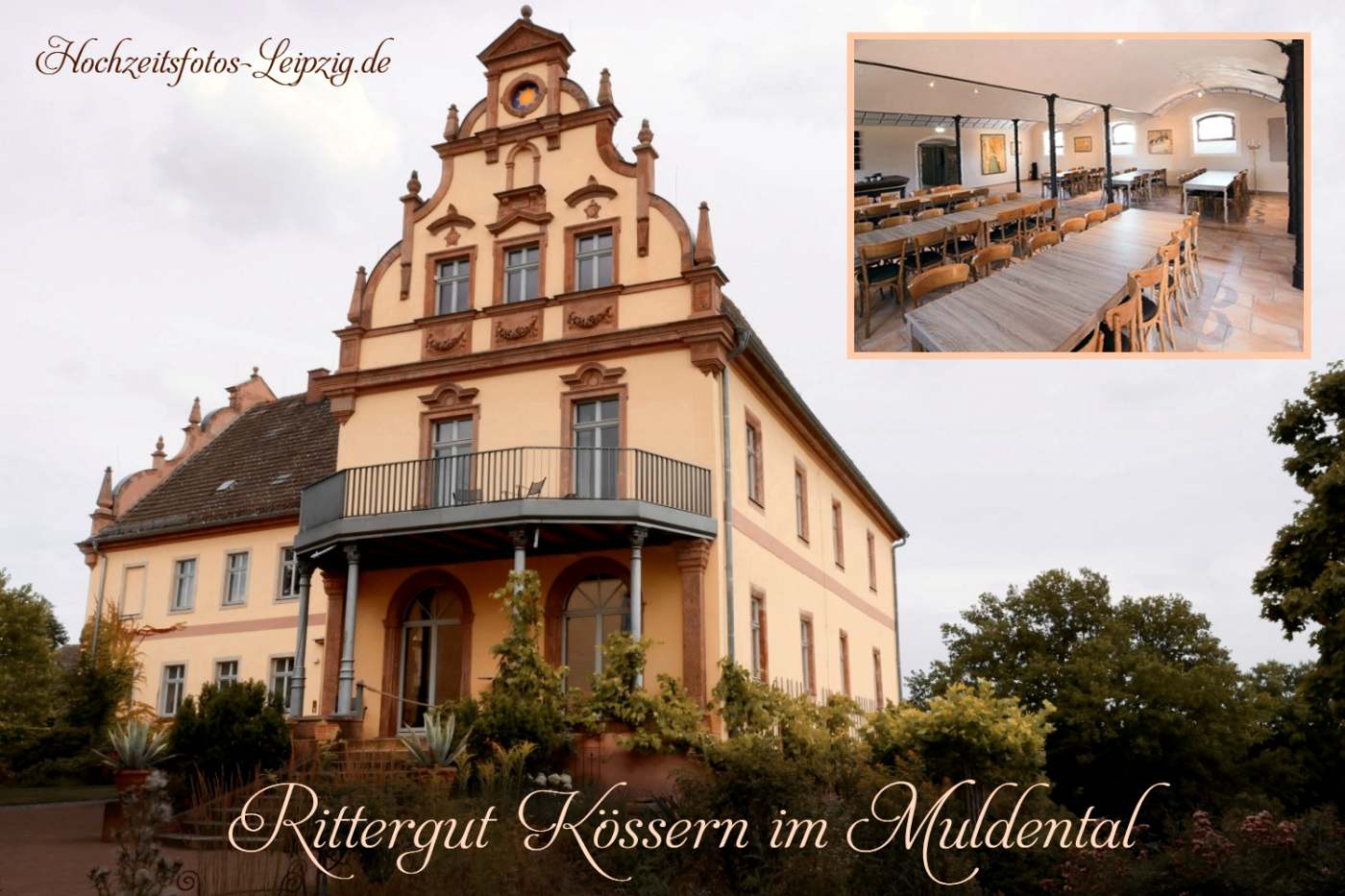 Foto: Hochzeit feiern im Rittergut Kssern