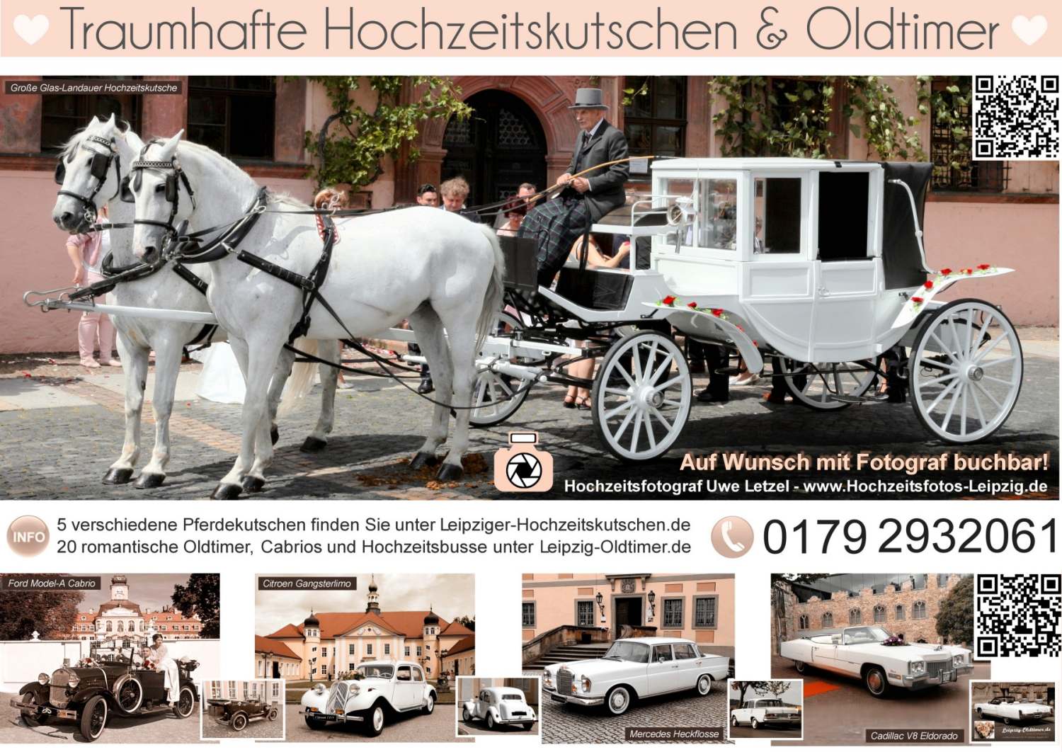 Foto: Kutschen und Oldtimer Hochzeitsfahrten in Wermsdorf