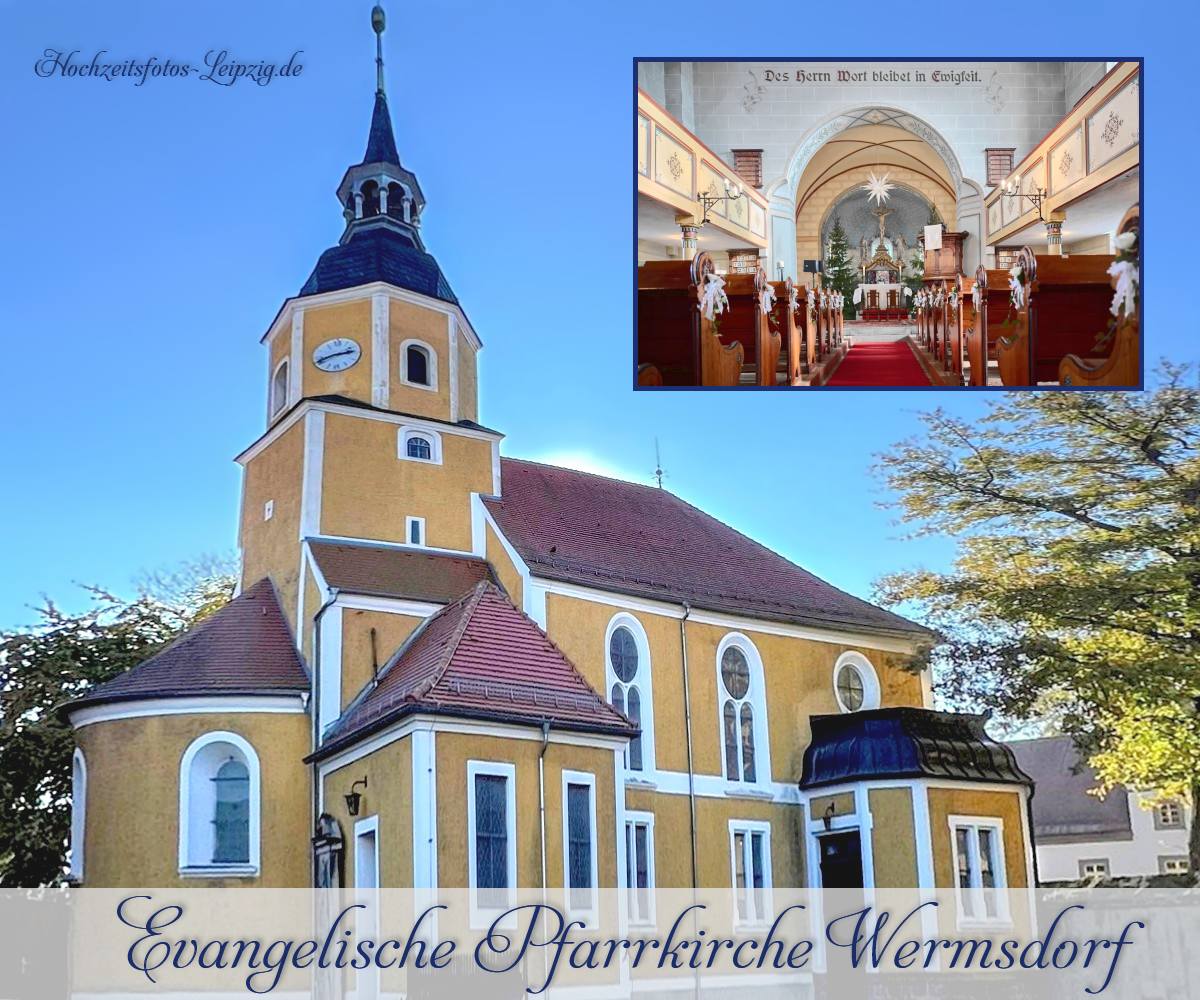 Foto: Heiraten in der Evangelischen Pfarrkirche Wermsdorf