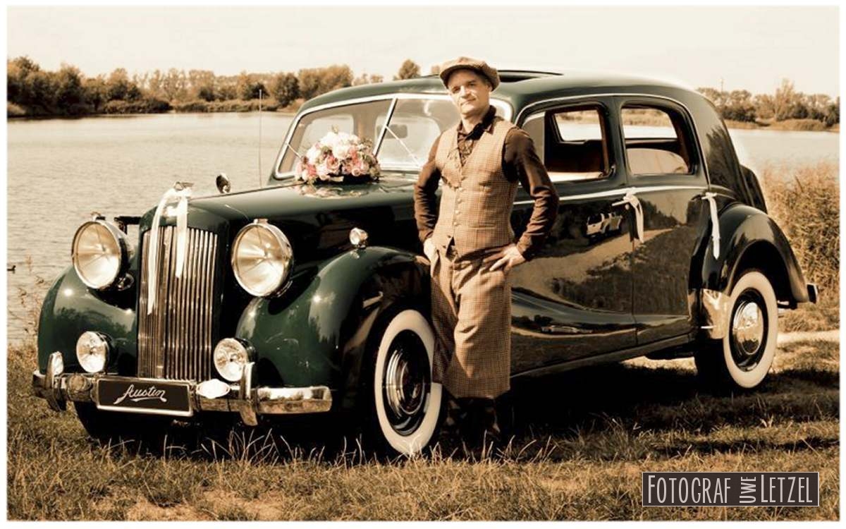Hochzeitfahrt mit Oldtimer in Naunhof bei Leipzig