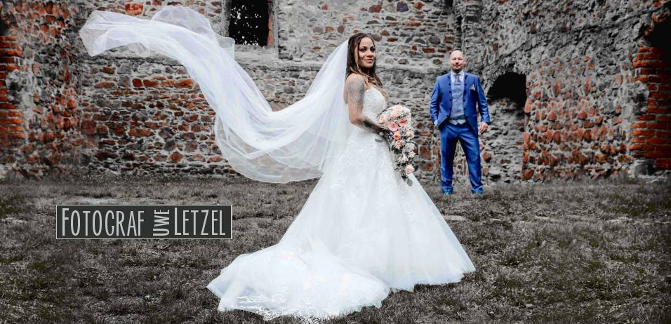 Hochzeitsfotografie Taucha - Standesamt und Stadtpark