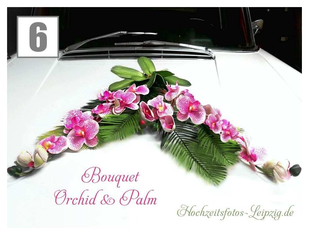 Foto Hochzeit Autogesteck Markranstdt (Hochzeitsfloristik Autodeko)