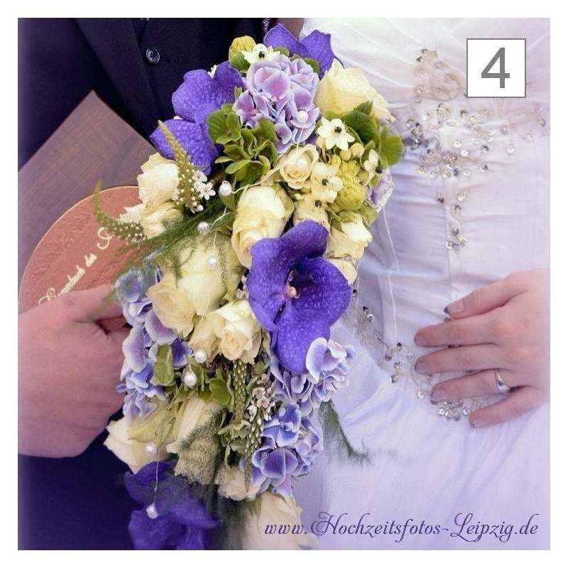 Hochzeitsfoto Brautstrau Gldengossa (Hochzeitsfloristik Brautblumen + Brautigam Anstecker)